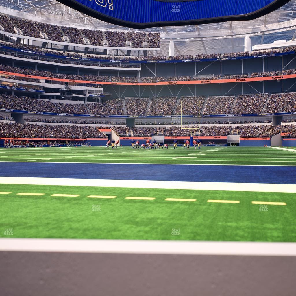 SoFi Stadium - Section Level 1 North Suite 10 Seat View