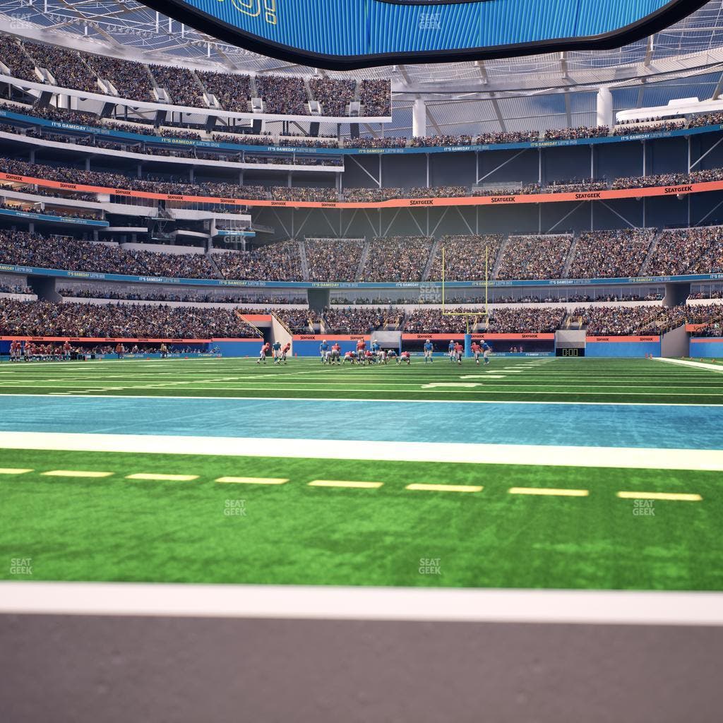 SoFi Stadium - Section Level 1 North Suite 10 Seat View