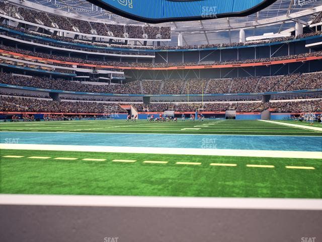 SoFi Stadium - Section Level 1 North Suite 10 Seat View