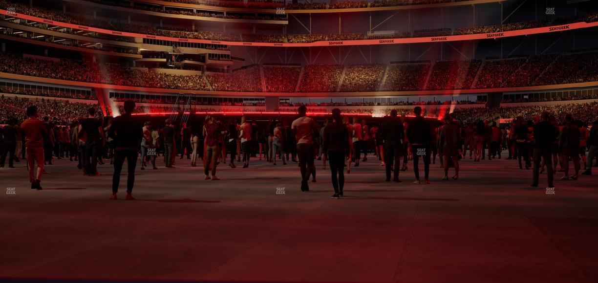 SoFi Stadium - Section Level 1 North Suite 10 Seat View