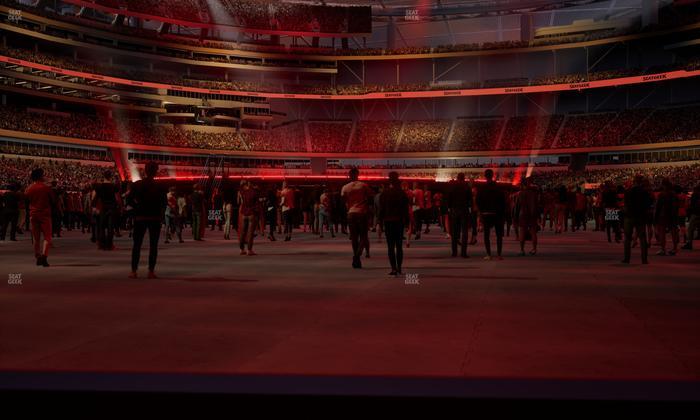 SoFi Stadium - Section Level 1 North Suite 10 Seat View