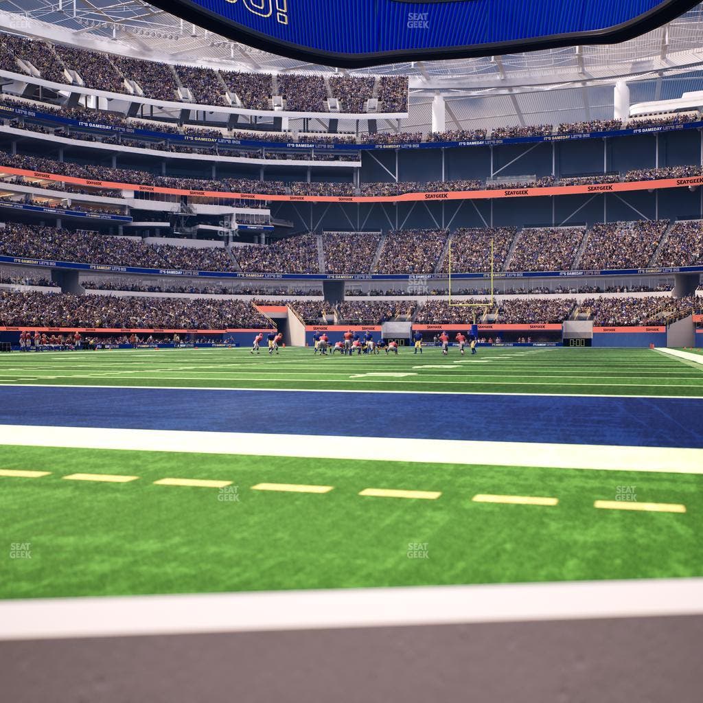 SoFi Stadium - Section Level 1 North Suite 11 Seat View