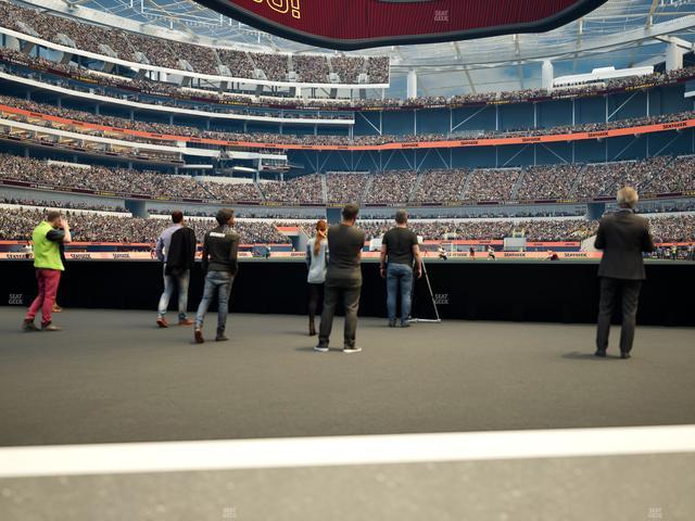 SoFi Stadium - Section Level 1 North Suite 11 Seat View