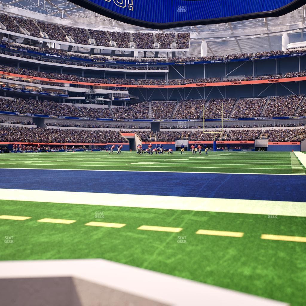 SoFi Stadium - Section Level 1 North Suite 12 Seat View