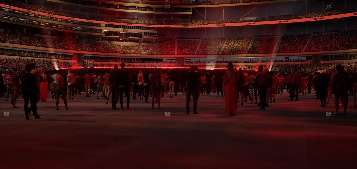 SoFi Stadium - Section Level 1 North Suite 12 Seat View