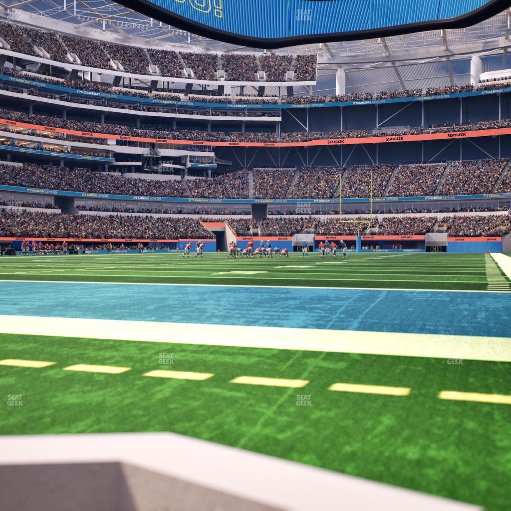 SoFi Stadium - Section Level 1 North Suite 12 Seat View