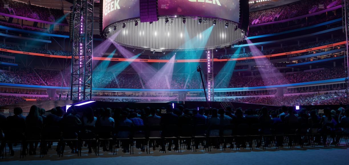 SoFi Stadium - Section Level 1 North Suite 2 Seat View