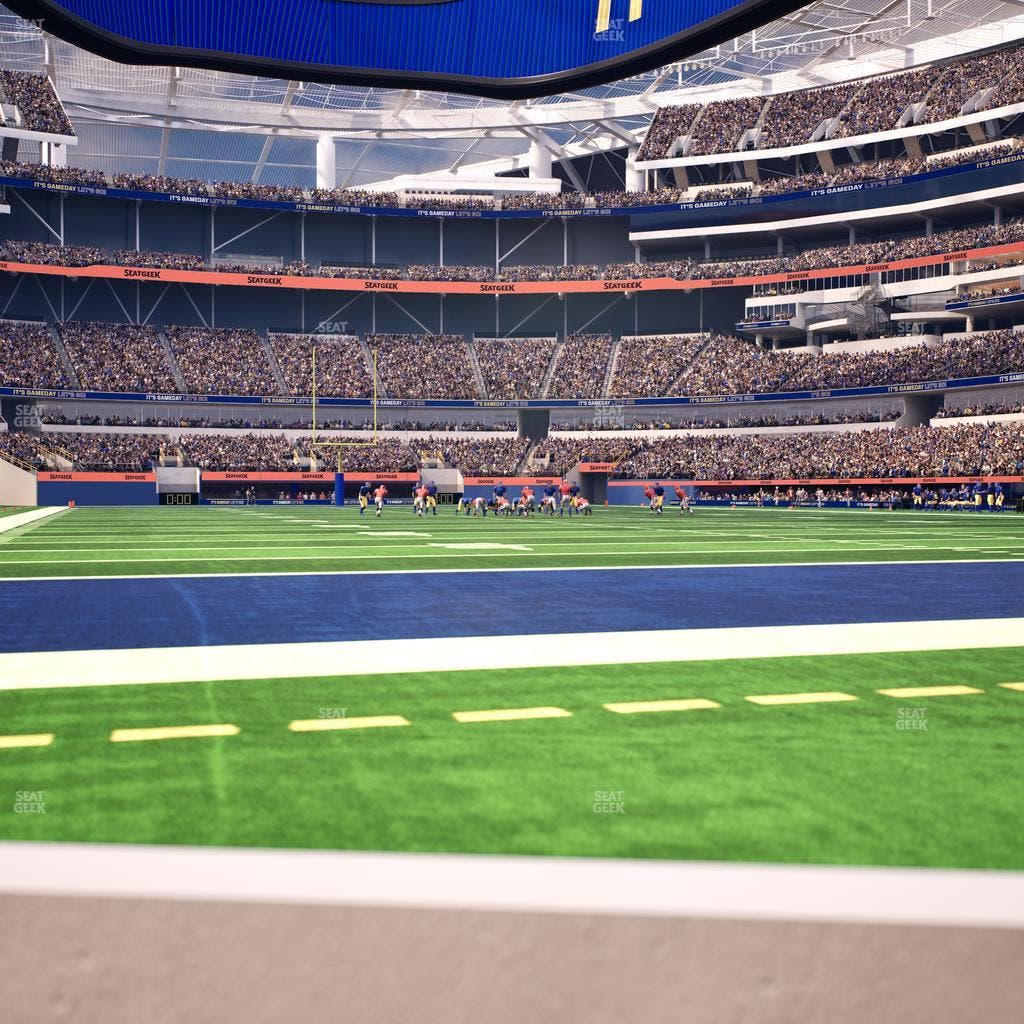 SoFi Stadium - Section Level 1 North Suite 2 Seat View