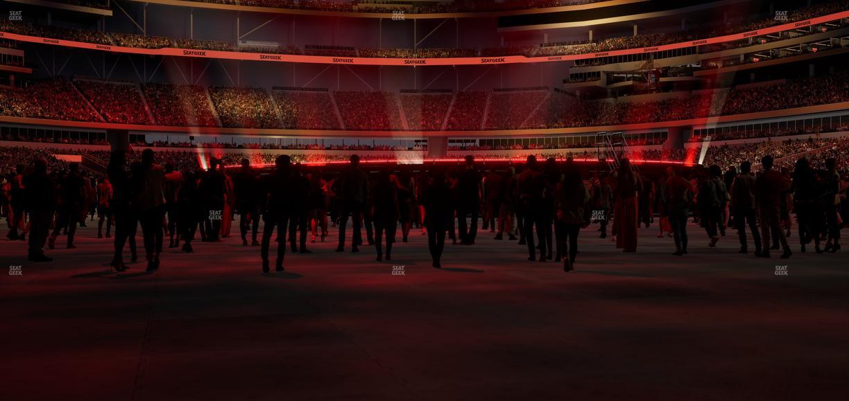 SoFi Stadium - Section Level 1 North Suite 2 Seat View