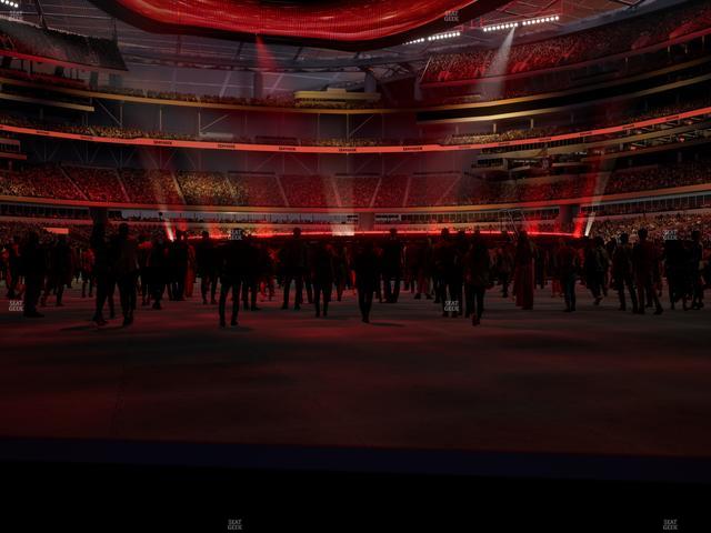 SoFi Stadium - Section Level 1 North Suite 2 Seat View