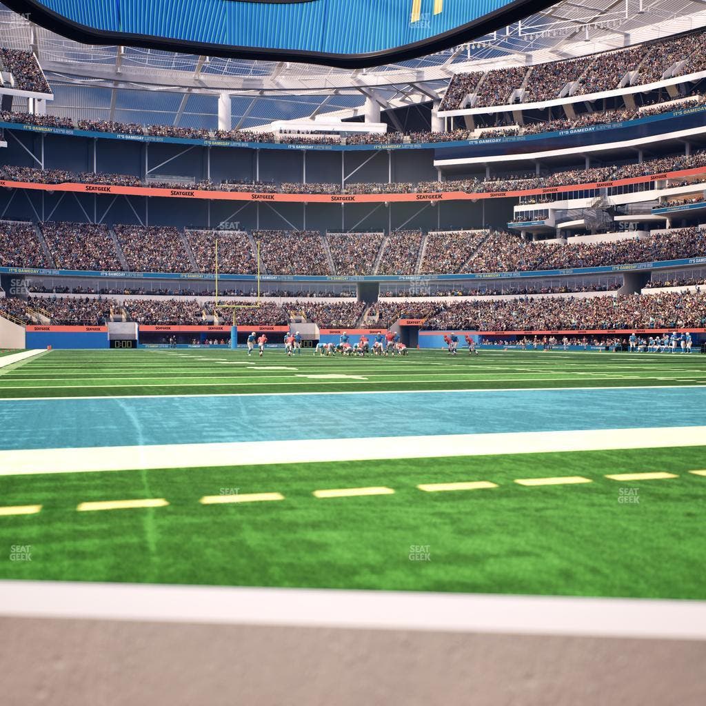 SoFi Stadium - Section Level 1 North Suite 2 Seat View
