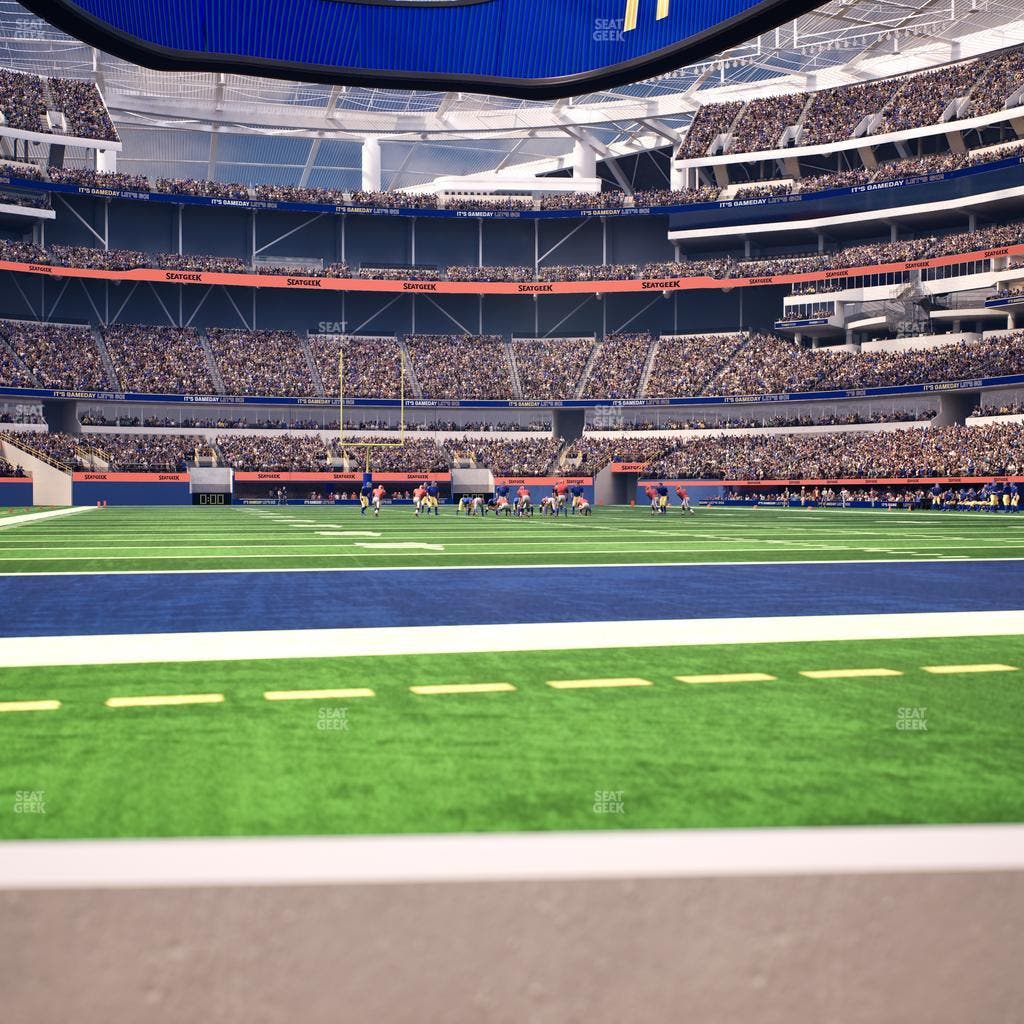 SoFi Stadium - Section Level 1 North Suite 3 Seat View