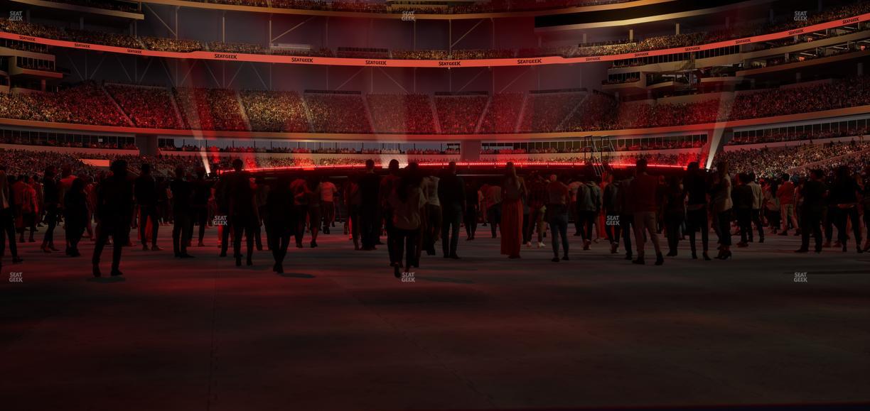 SoFi Stadium - Section Level 1 North Suite 3 Seat View