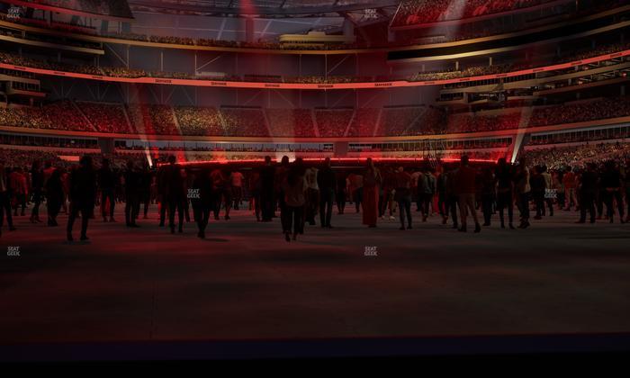 SoFi Stadium - Section Level 1 North Suite 3 Seat View