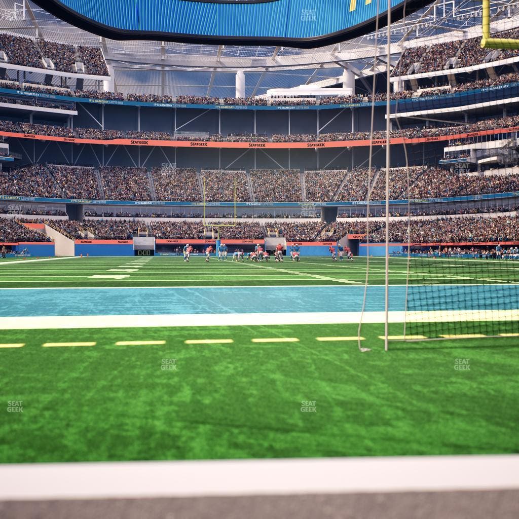 SoFi Stadium - Section Level 1 North Suite 4 Seat View