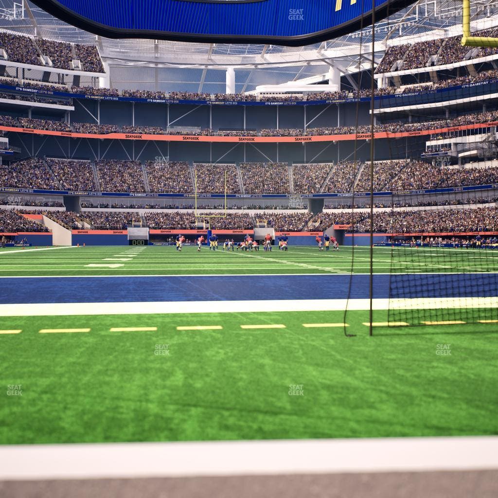 SoFi Stadium - Section Level 1 North Suite 4 Seat View