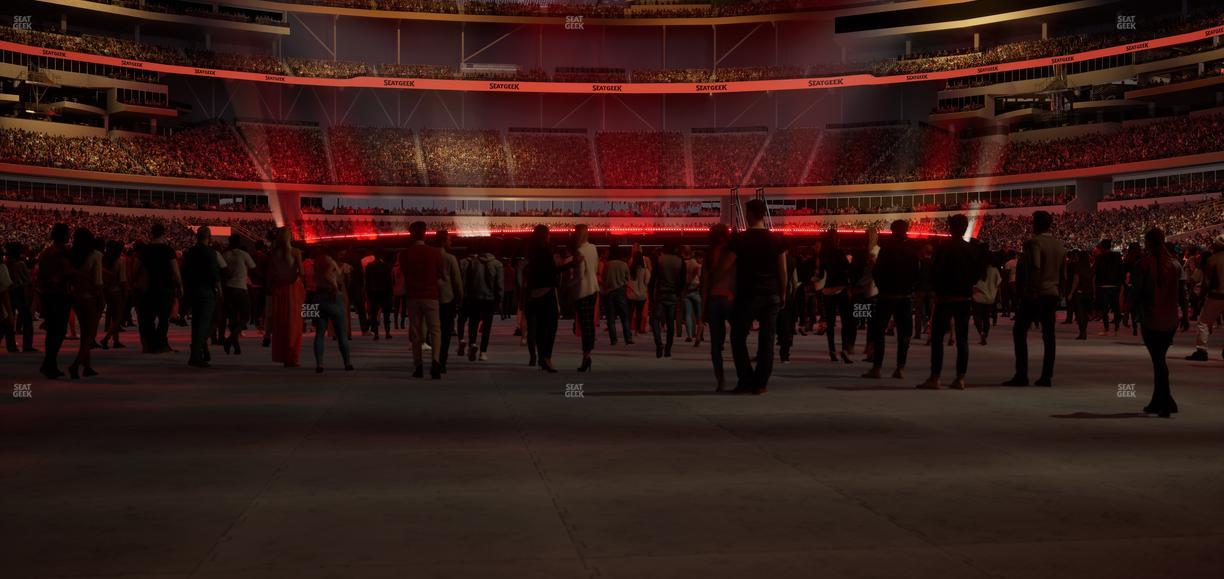 SoFi Stadium - Section Level 1 North Suite 4 Seat View