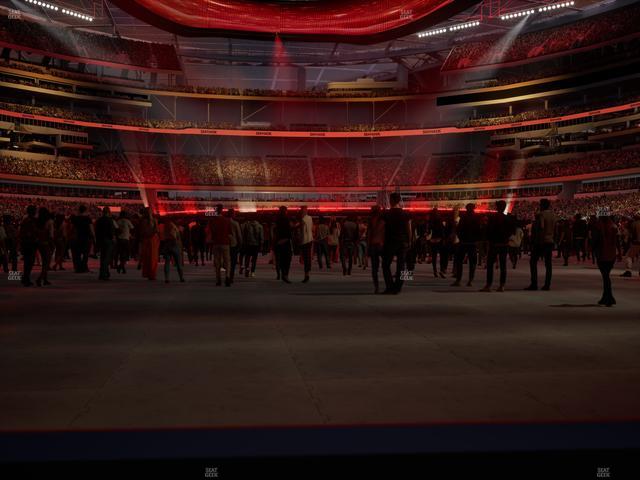 SoFi Stadium - Section Level 1 North Suite 4 Seat View