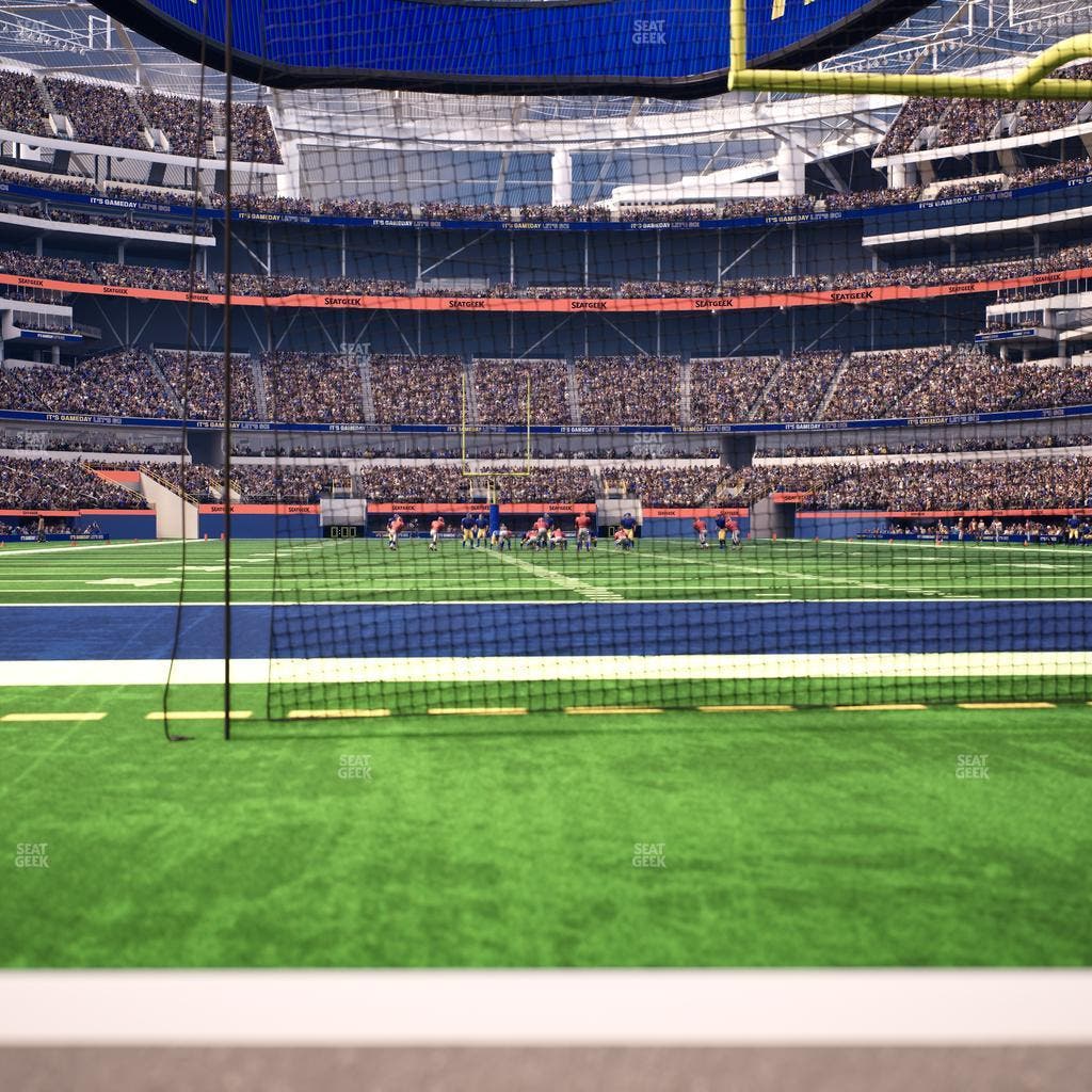SoFi Stadium - Section Level 1 North Suite 5 Seat View