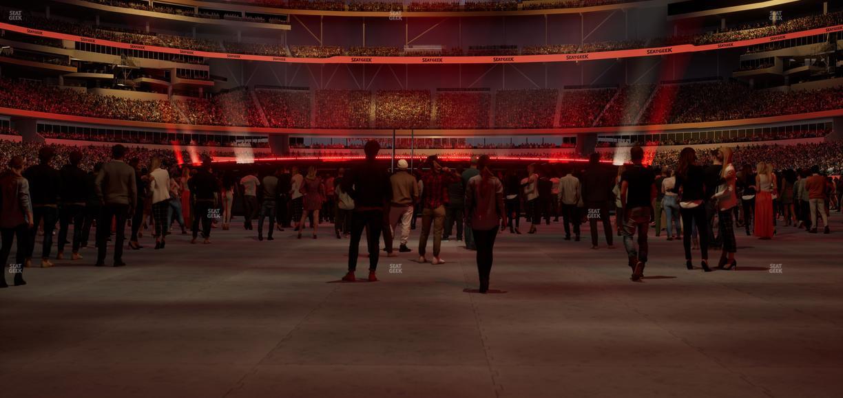 SoFi Stadium - Section Level 1 North Suite 7 Seat View