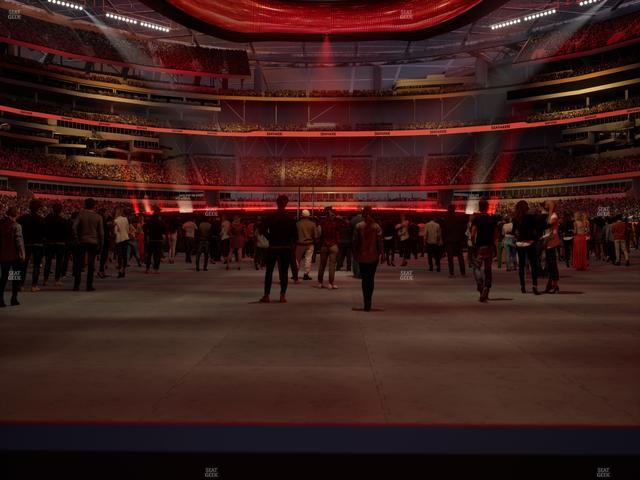 SoFi Stadium - Section Level 1 North Suite 7 Seat View