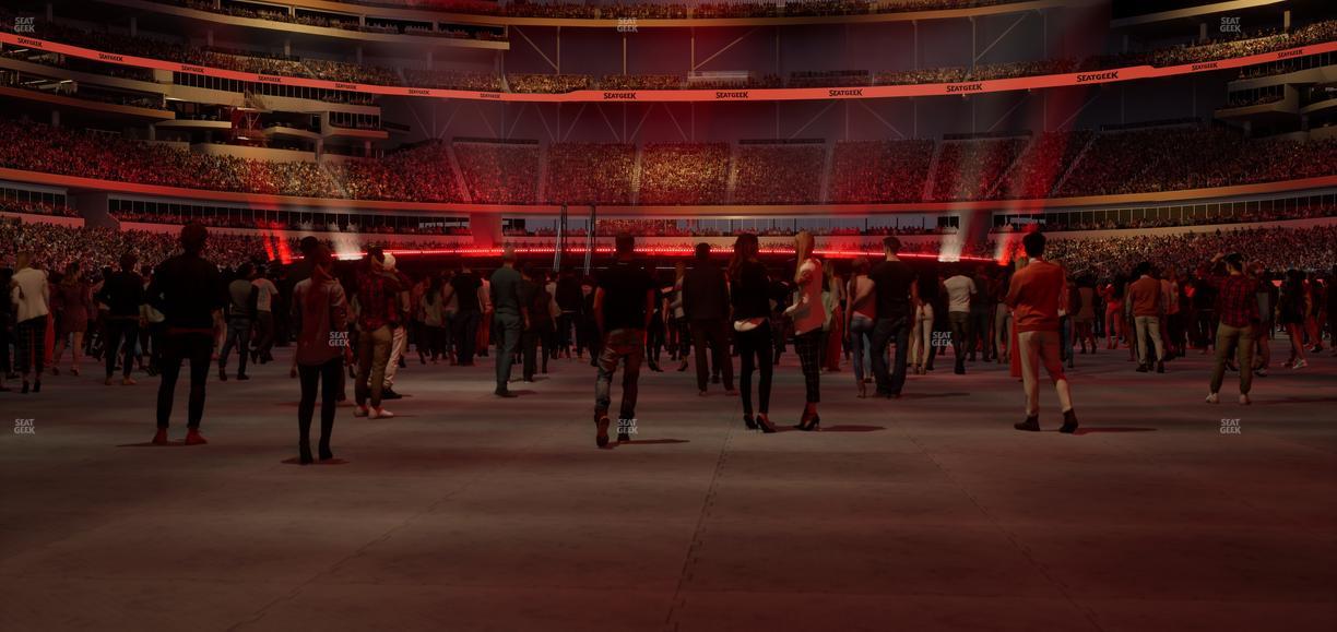 SoFi Stadium - Section Level 1 North Suite 8 Seat View