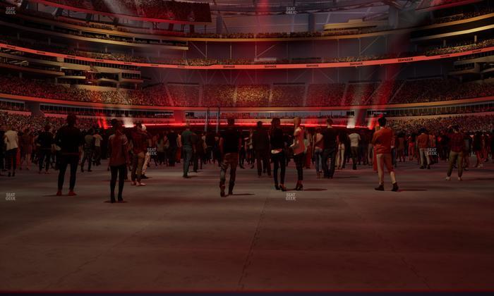 SoFi Stadium - Section Level 1 North Suite 8 Seat View