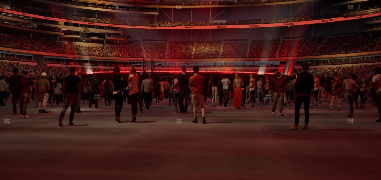 SoFi Stadium - Section Level 1 North Suite 9 Seat View