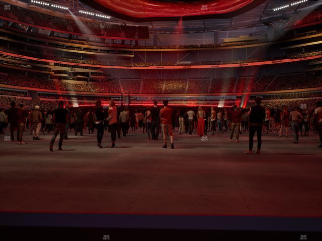 SoFi Stadium - Section Level 1 North Suite 9 Seat View