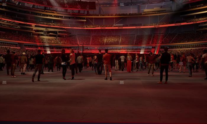 SoFi Stadium - Section Level 1 North Suite 9 Seat View