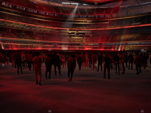 SoFi Stadium - Section Level 1 West Suite 1 Seat View