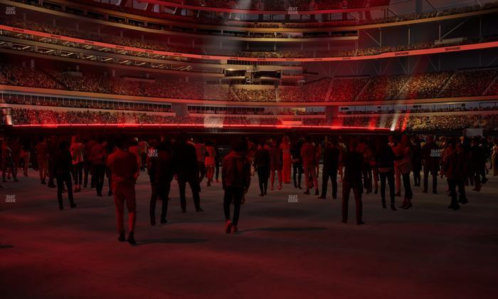 SoFi Stadium - Section Level 1 West Suite 1 Seat View