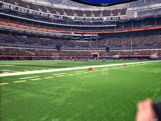 SoFi Stadium - Section Level 1 West Suite 1 Seat View