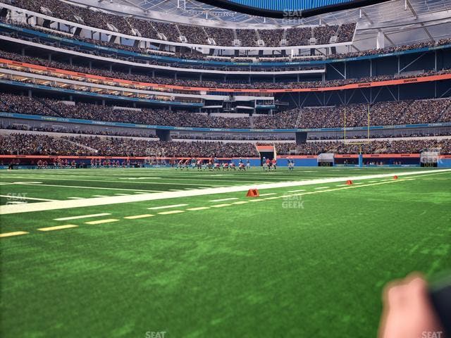 SoFi Stadium - Section Level 1 West Suite 1 Seat View