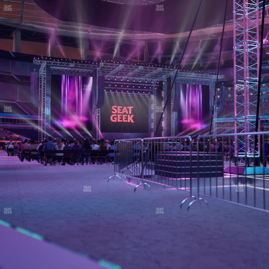 SoFi Stadium - Section Level 1 West Suite 10 Seat View