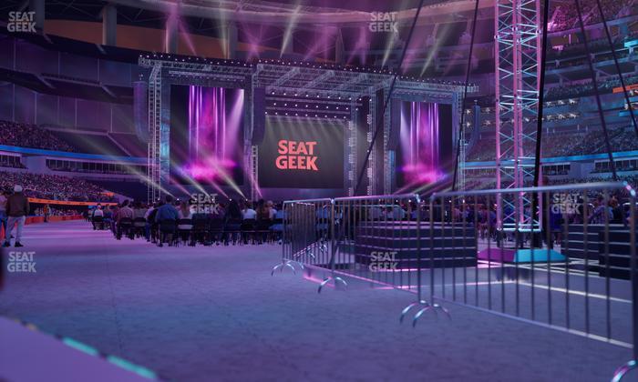 SoFi Stadium - Section Level 1 West Suite 10 Seat View