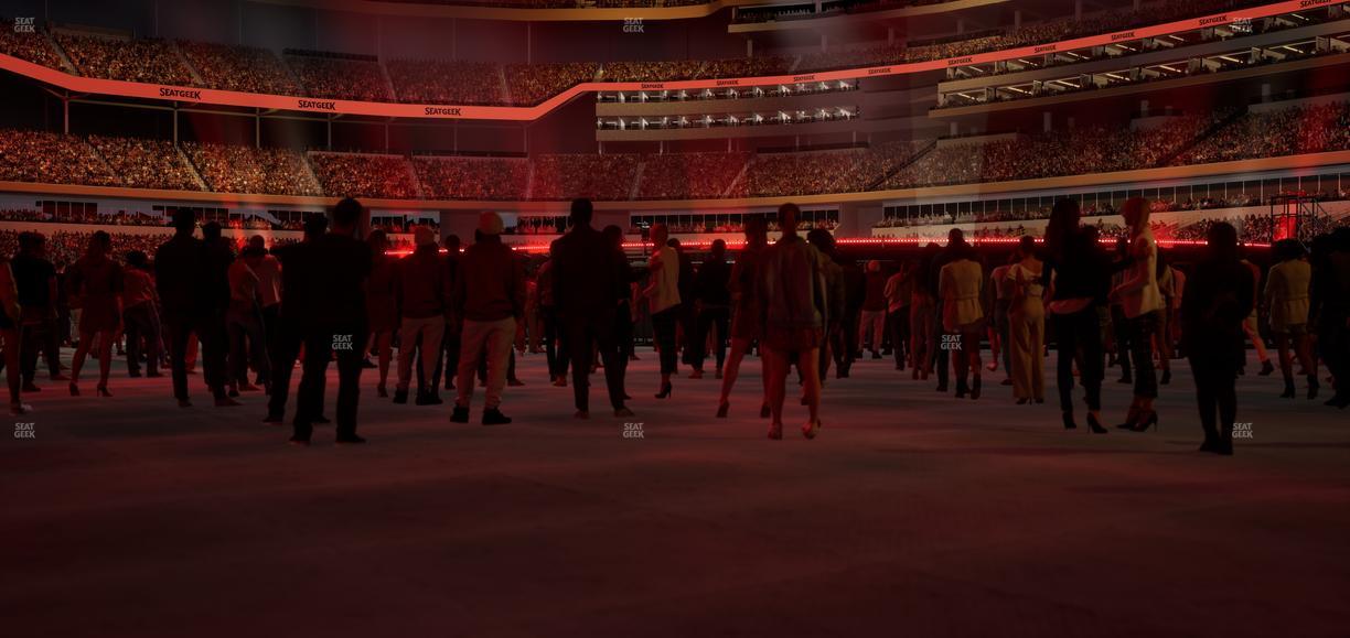 SoFi Stadium - Section Level 1 West Suite 10 Seat View