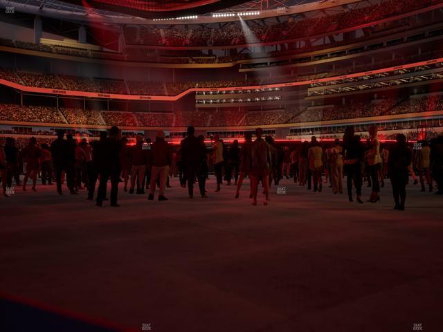 SoFi Stadium - Section Level 1 West Suite 10 Seat View