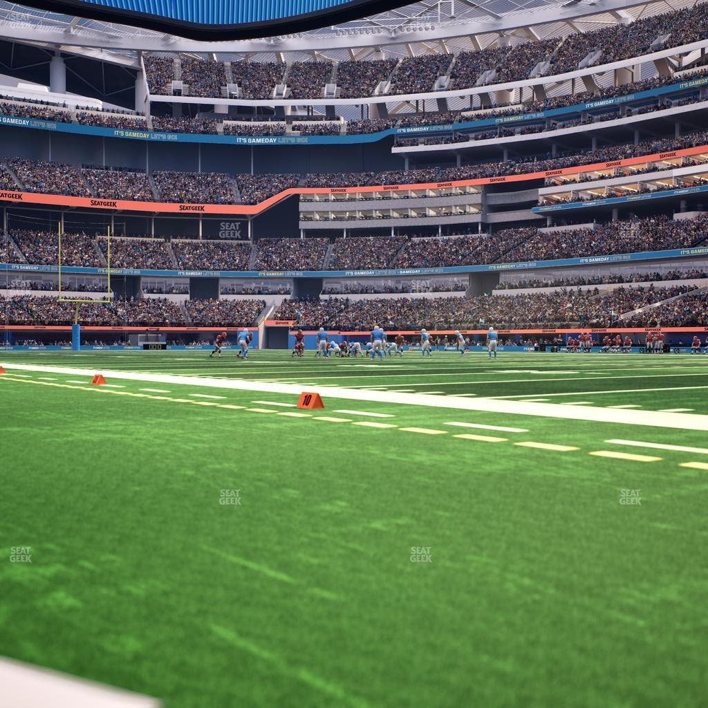 SoFi Stadium - Section Level 1 West Suite 10 Seat View