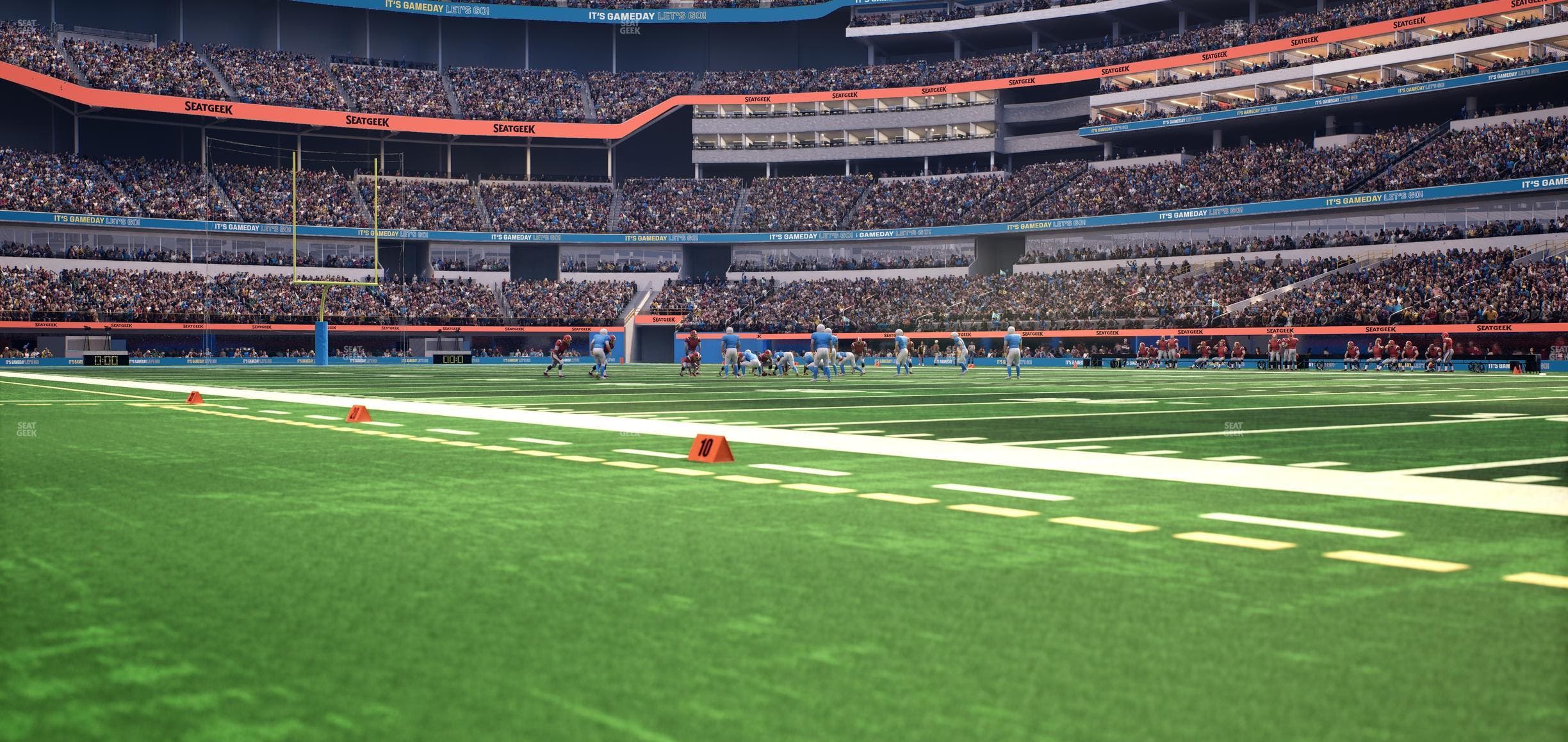 SoFi Stadium - Section Level 1 West Suite 10 Seat View