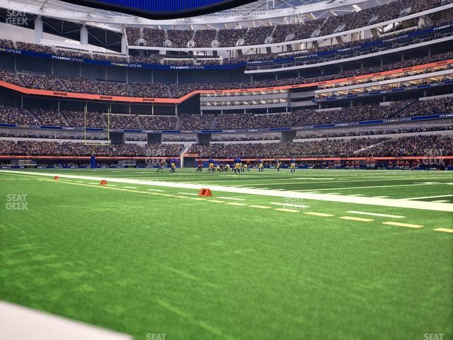 SoFi Stadium - Section Level 1 West Suite 10 Seat View