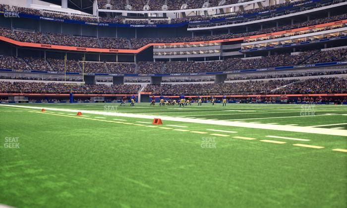 SoFi Stadium - Section Level 1 West Suite 10 Seat View