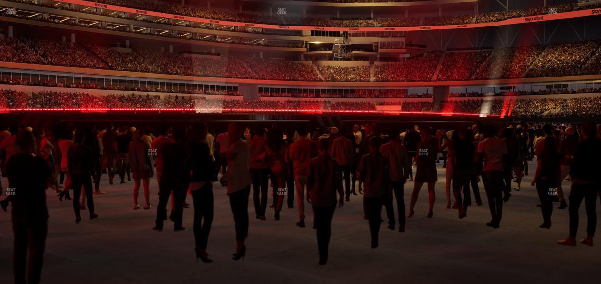 SoFi Stadium - Section Level 1 West Suite 2 Seat View