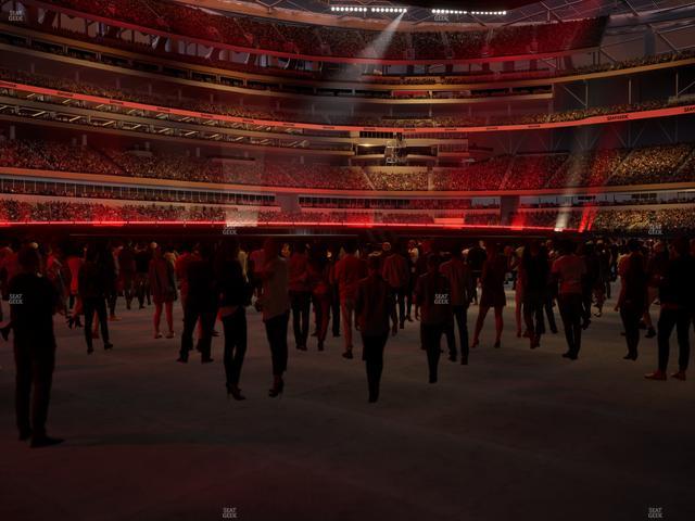 SoFi Stadium - Section Level 1 West Suite 2 Seat View