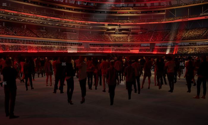 SoFi Stadium - Section Level 1 West Suite 2 Seat View