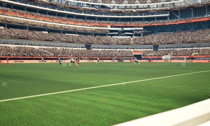 SoFi Stadium - Section Level 1 West Suite 2 Seat View