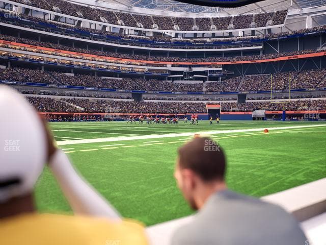 SoFi Stadium - Section Level 1 West Suite 2 Seat View