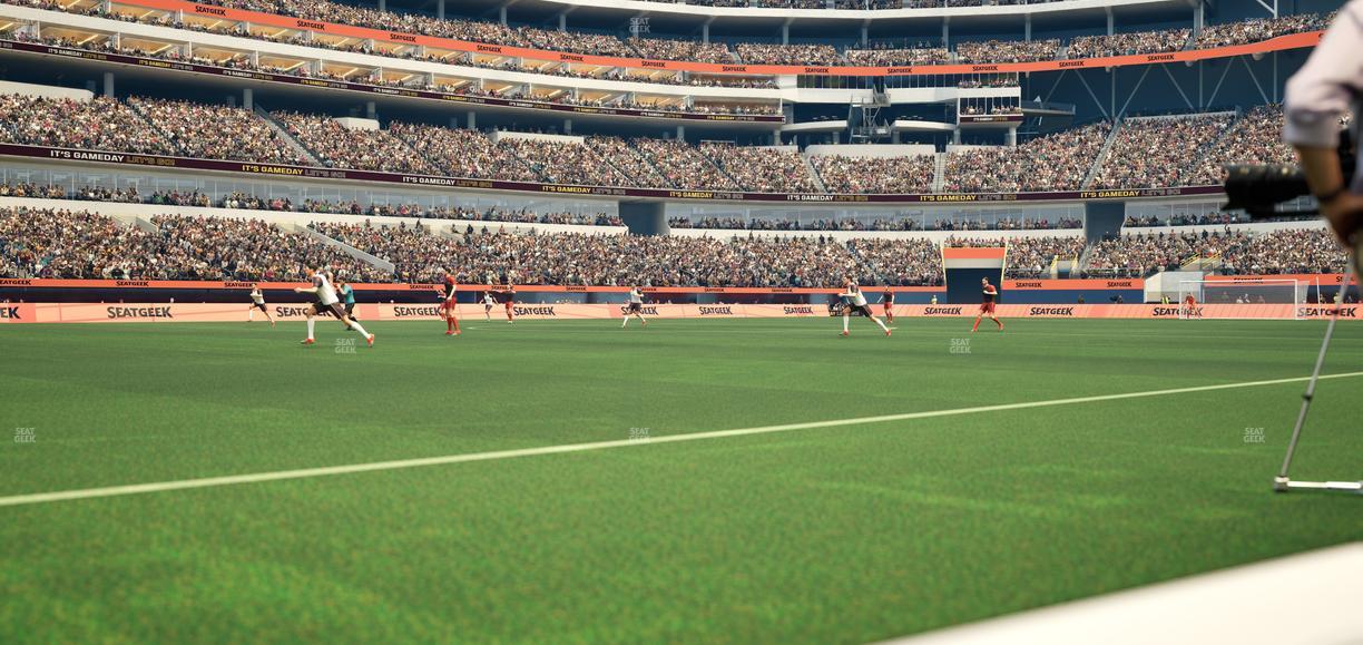 SoFi Stadium - Section Level 1 West Suite 3 Seat View