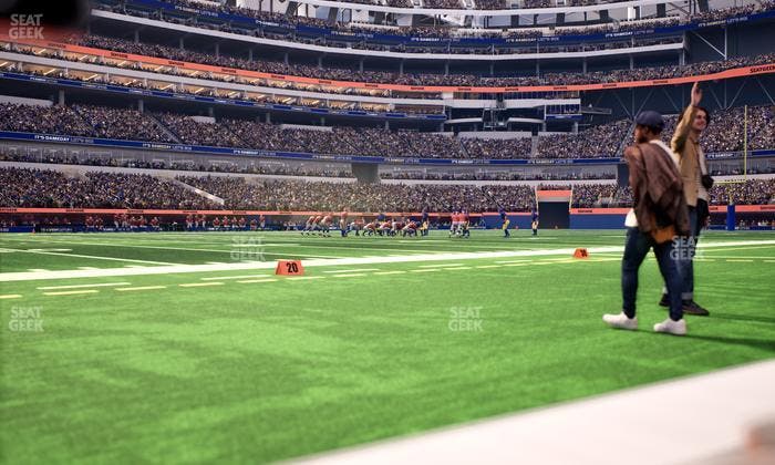 SoFi Stadium - Section Level 1 West Suite 3 Seat View