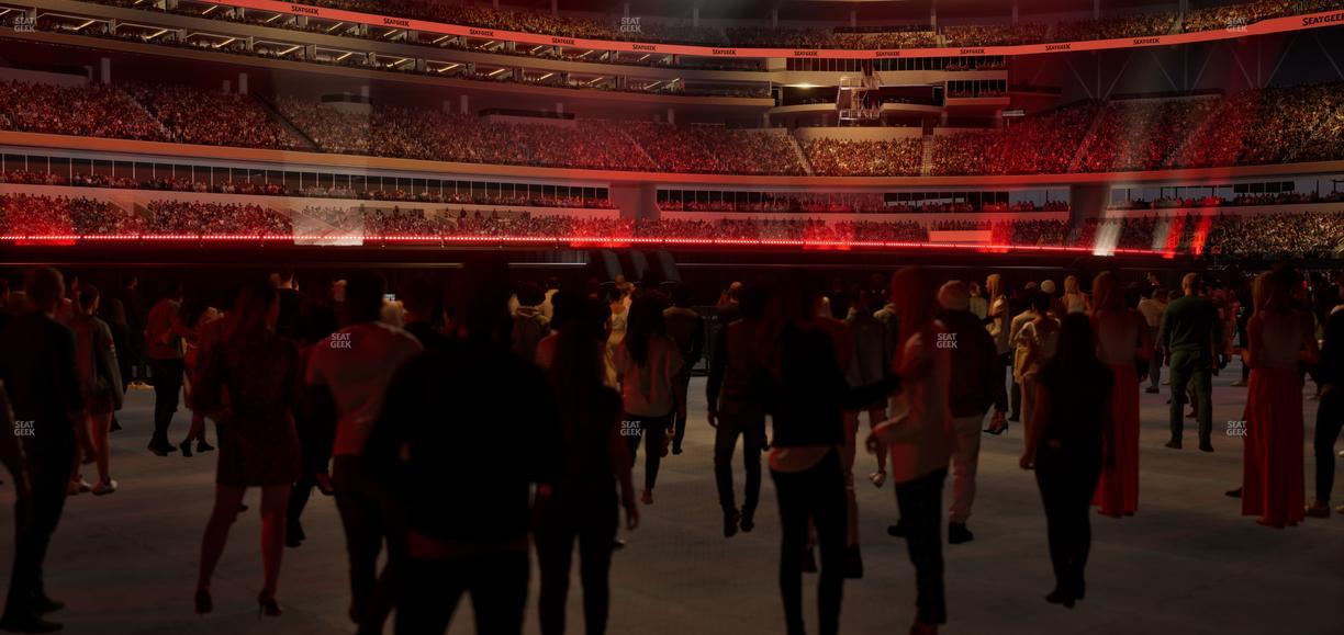 SoFi Stadium - Section Level 1 West Suite 3 Seat View